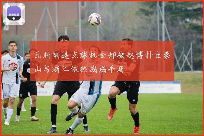 瓦科制造点球机会却被赵博扑出泰山与浙江依然战成平局