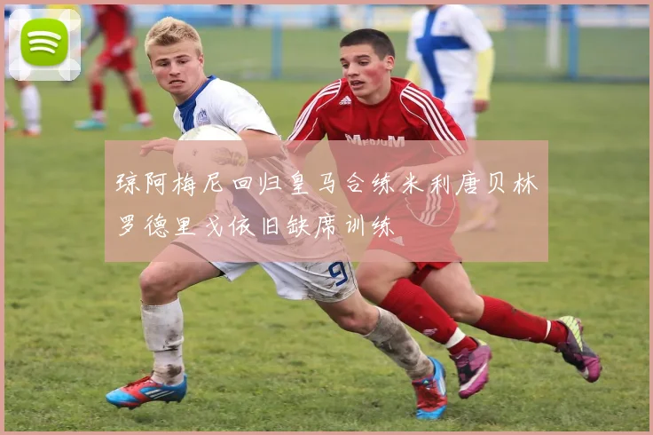 琼阿梅尼回归皇马合练米利唐贝林罗德里戈依旧缺席训练